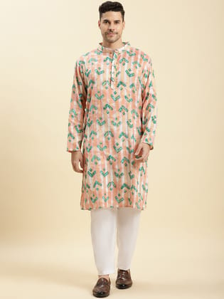 Men Kurta Pajama Set-S/40 inches