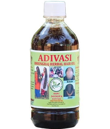 ADIVASI BHRINGRAJ HERBALS - Hair Growth Bhringraj Oil 200 ml ( Pack of 1 )