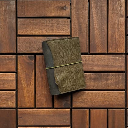 RS // Safari Brown & Cactus Green TN Journal Cover - Passport