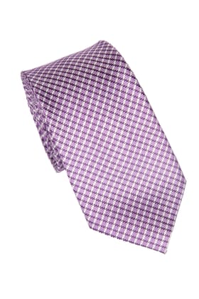 Men's Square Formal Necktie - Lavender-Free / Lavender