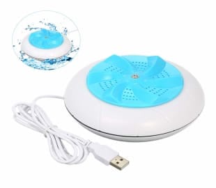 Portable Mini Washing Machine Ultrasonic Turbine Washer-Multi