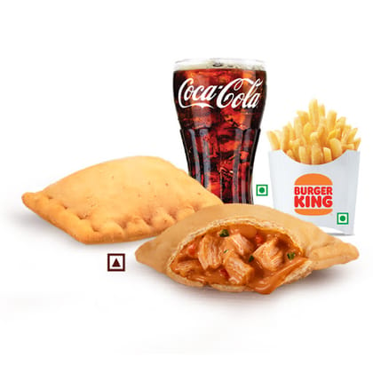 BK Chicken Pizza Puff Meal,