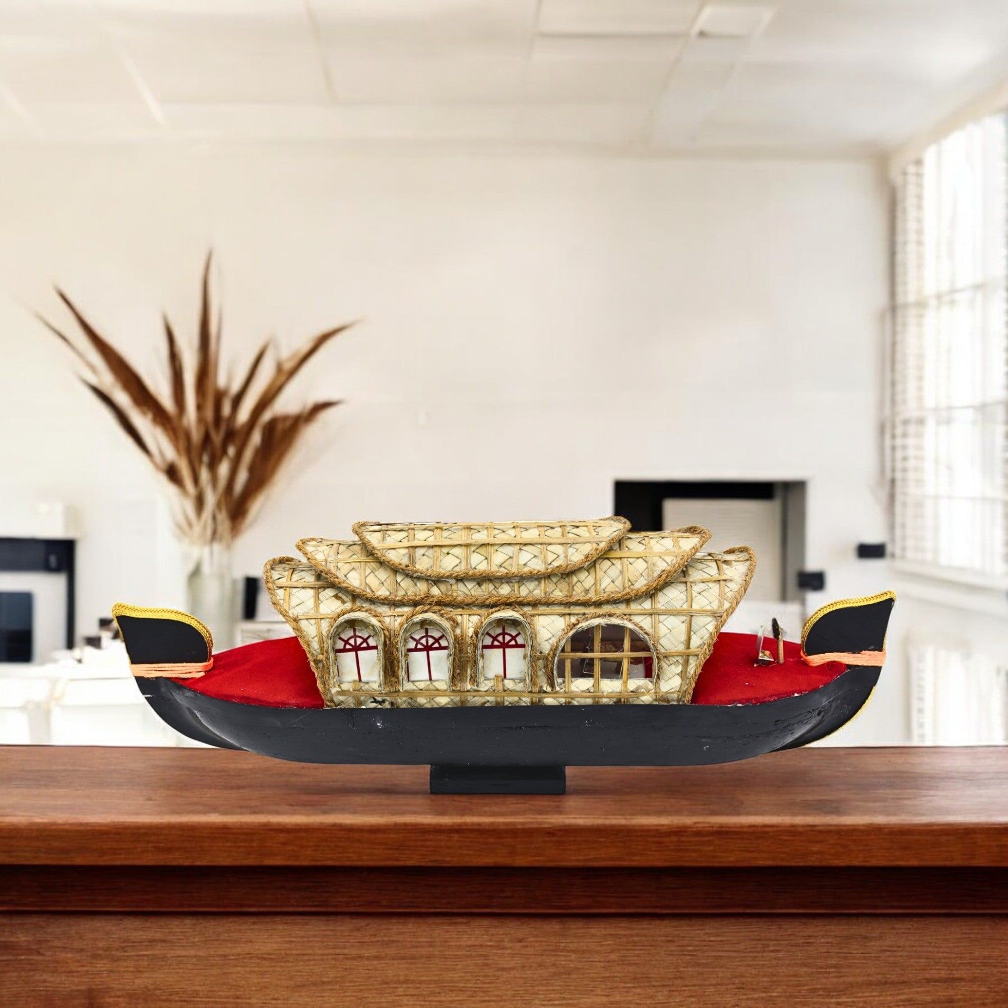 Kerala House Boat Miniature - Large