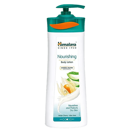 Himalaya Nourishing Body Lotion - Protects Dry Skin, Aloe Vera & Winter Cherry, Hydra-Nutri Balance, 400 Ml