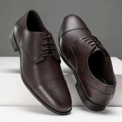 Red Tape Formal Leather Shoes for Men | Real Leather Shoes With Low-cut Pattern