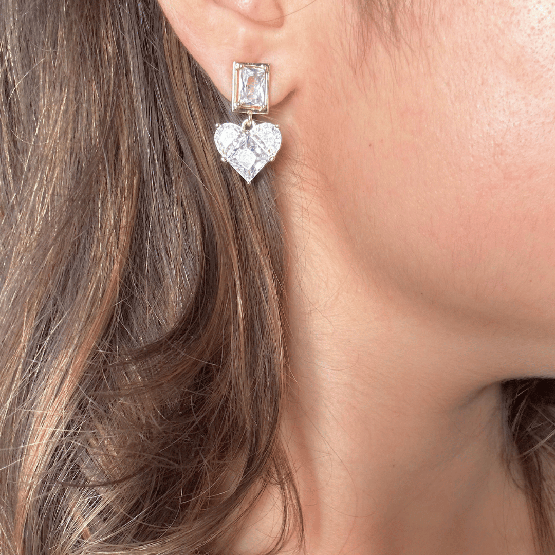 Love Drops 18k Gold Plated Earrings