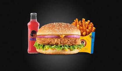 Chicken Pind-er Burger Value Combo