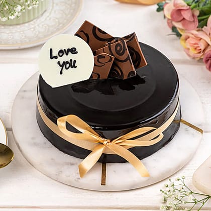 Love You Chocolate Cake