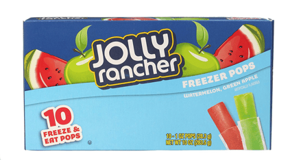 Jolly Rancher Freezer Pops, 283 gm