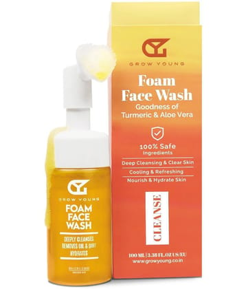 Grow Young - Lightening Face Wash For All Skin Type ( Pack of 1 )