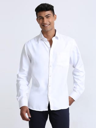 Economic Ginger White Colour Full Sleeve Shirt For Men-38