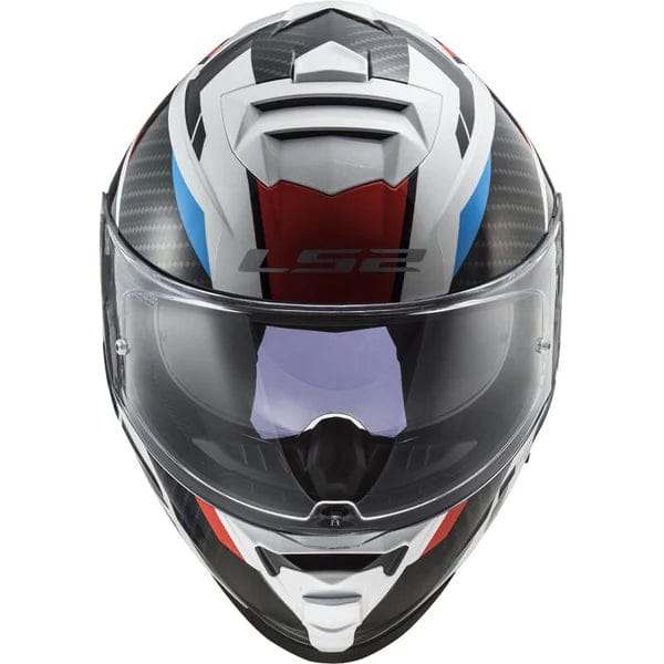 LS2 FF800 Storm II Racer Blue Red Gloss-S