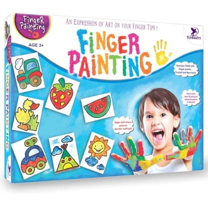 Expression Of Finger Painting ��� A Fun, Creative Journey For To