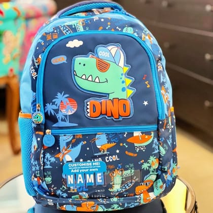 Vest 16'inch School Bag-Dino