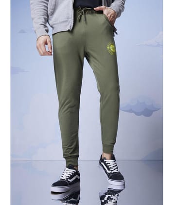 Bewakoof - Green Cotton Blend Mens Joggers ( Pack of 1 ) - None