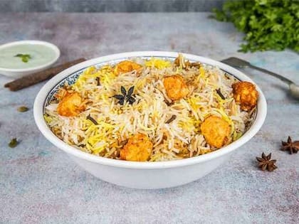 Paneer Biryani.