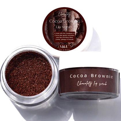 Cocoa Brownie Lip Scrub For Dry & Dark Lips