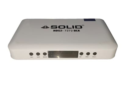 SOLID HDS2X-7272DLX S2X H.265 HD FTA Set-Top Box