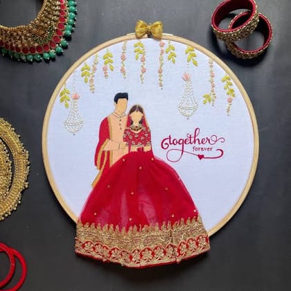 Embroidery Hoop Wedding