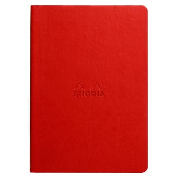 Rhodia Sewn spine notebook A5-Raspberry