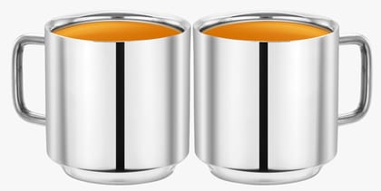 SS Tea/Coffee Cup – 150 ml (Set of 2 )