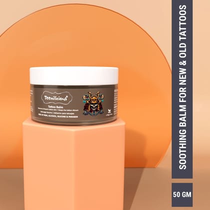 Teenilicious Tattoo Balm - Tattoo Aftercare Cream For Old & New Tattoos-50g