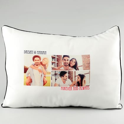 Forever & Always Personalised Pillow Cover