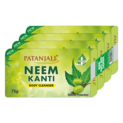 NEEM KANTI BODY CLEANSER-(4X1) 75 GM