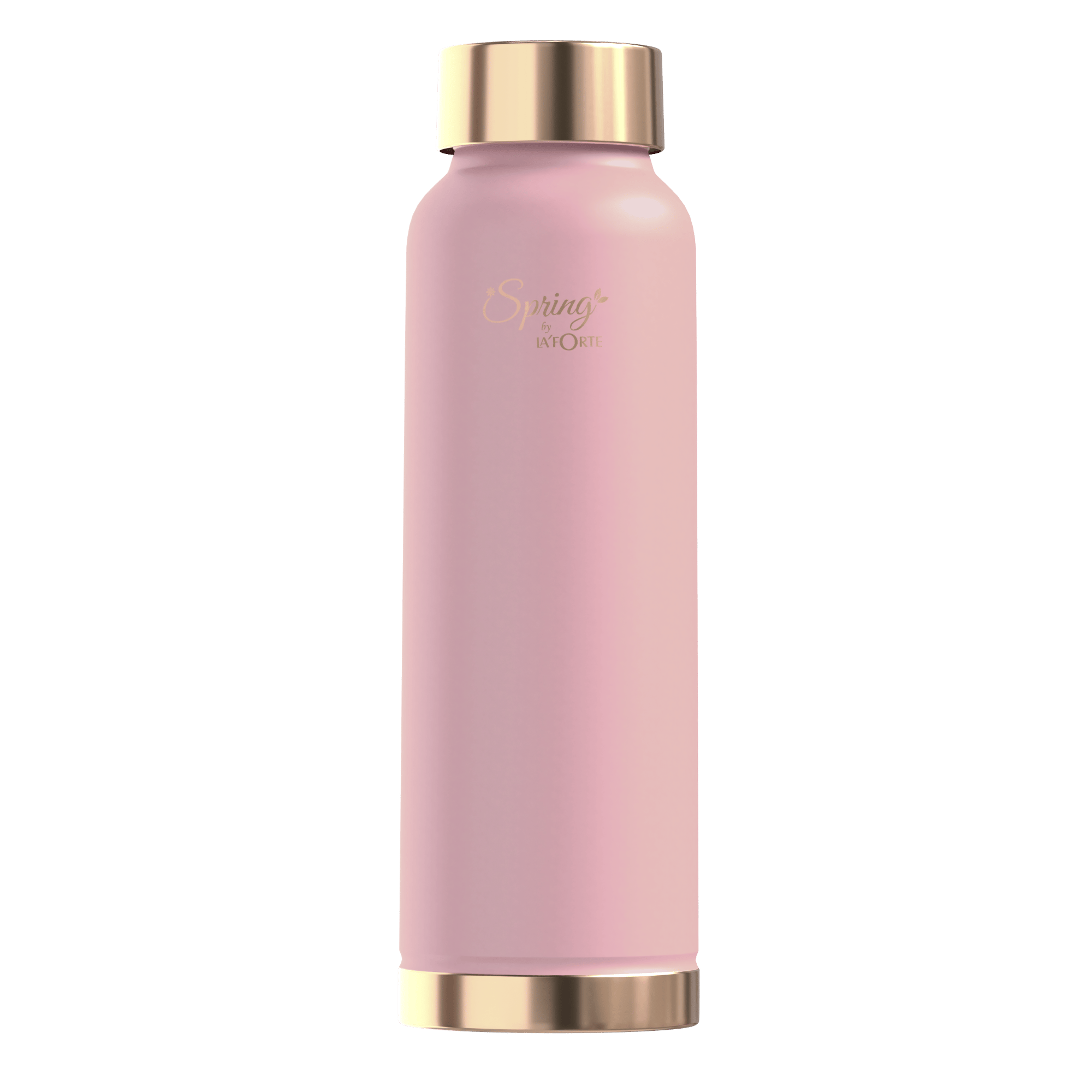 LA'FORTE Copper Water Bottle, Pure, 1000 ml  (Apricot)-Copper