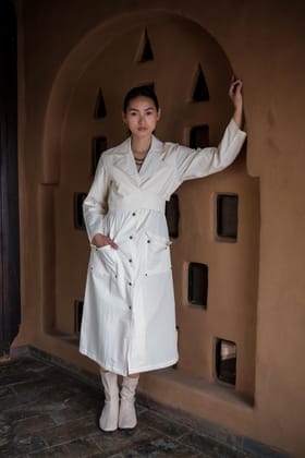 Copenhagen Trench Ecru-XS