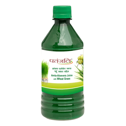 AMLA ALOEVERA JUICE WHEAT GRASS 500ML