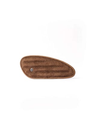 tank pads mini suede classic stripes-tobacco brown / in