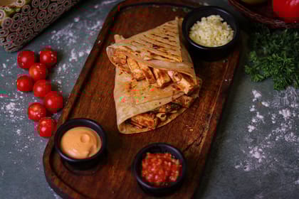 Bbq paneer wrap