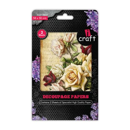 Icraft Decoupage Paper Pack 3015