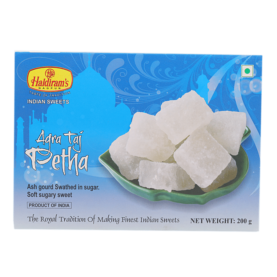 Haldiram's Agra Taj Petha, 200 g Carton