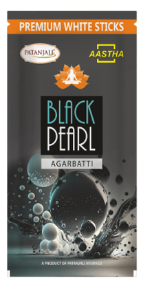 AASTHA AGARBATTI W STICK BLACKPEARL-110G