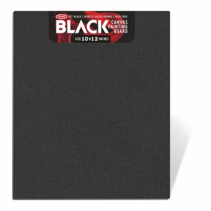 Anupam Black Canvas Drawing Board 10"x 12"size