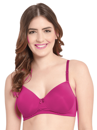 Vino Love support Bra in Wine Color-32B