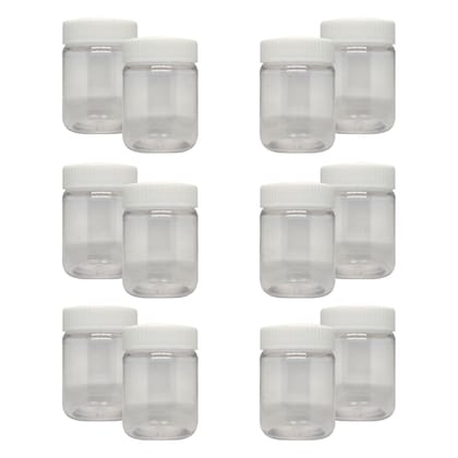 Puramio Round Pet Jar - Each 50 ml (Set of 12)