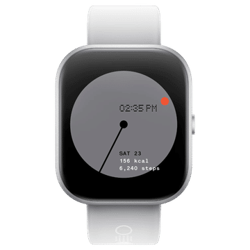 NOTHING Watch Pro Smart Watch with 1.96 AMOLED Display, BT Calling with AI Noise Reduction, IP68 Water Resistance,GPS Smartwatch - Dark Silver