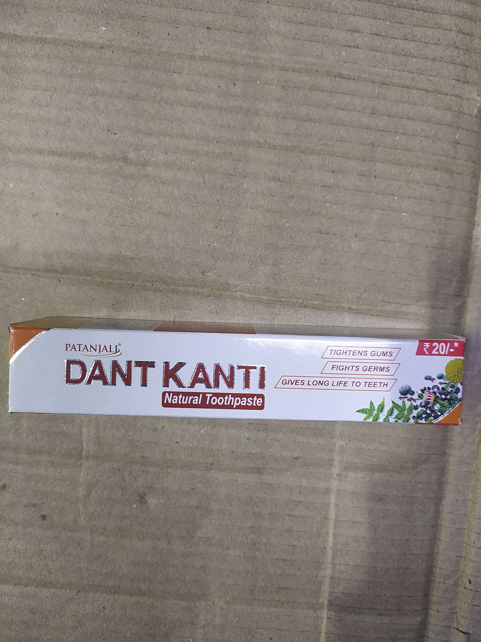 Patanjall Dant kanti Natural toothpaste 