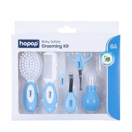 Hopop-Grooming Kit for Newborns-Blue