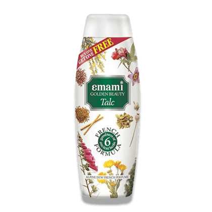 Emami Golden Beauty Talc - Alpine Dew, 400 gm Pack