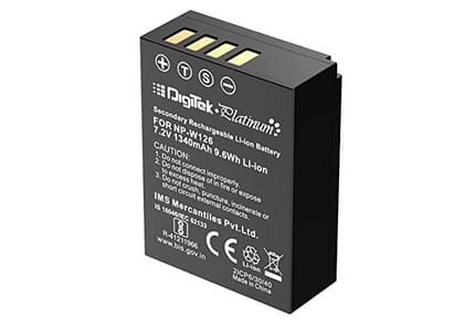 Digitek (NP FW126)1340mAh Platinum Battery pack for NP FW126