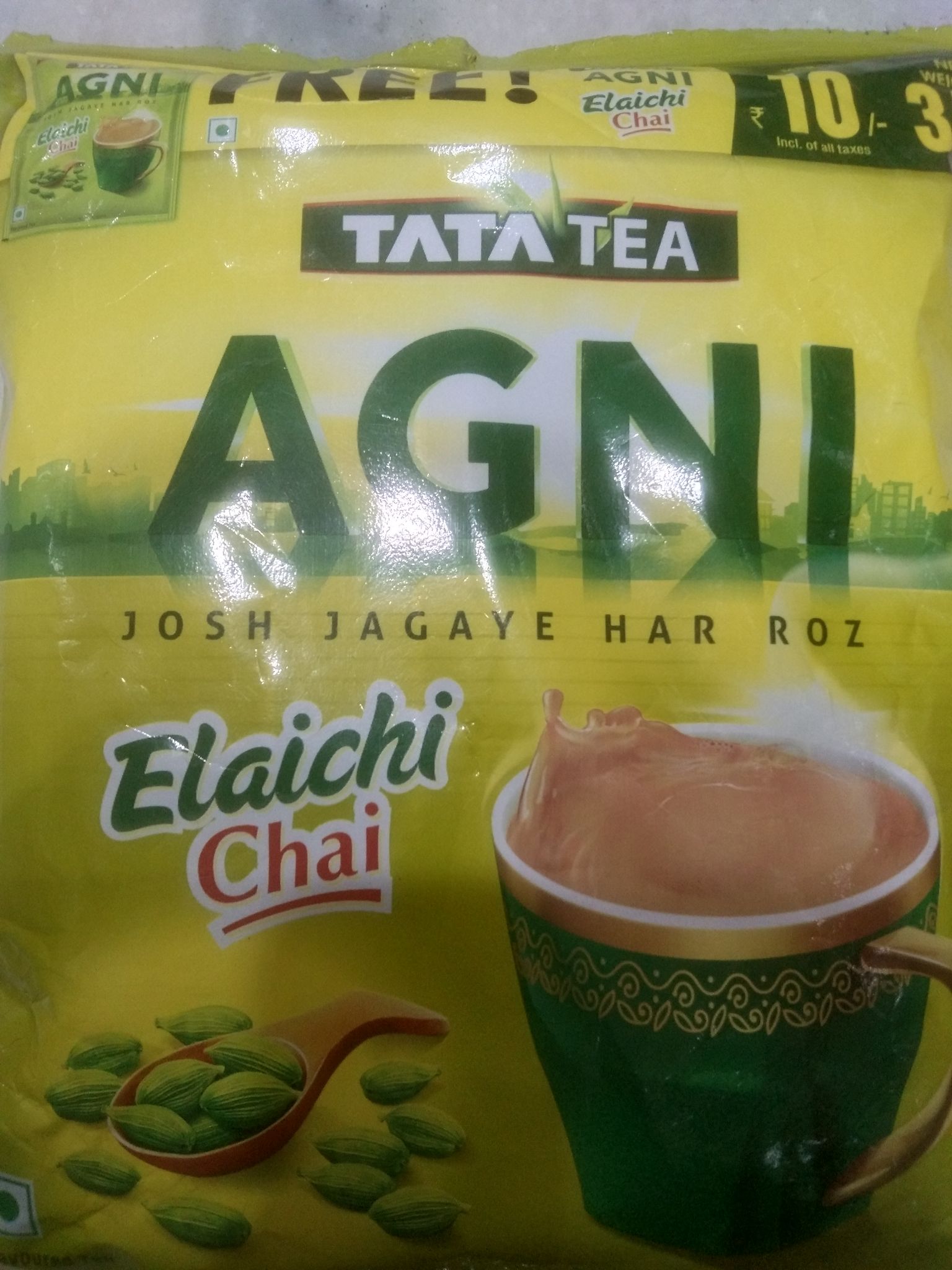 Tata agni elachi tea