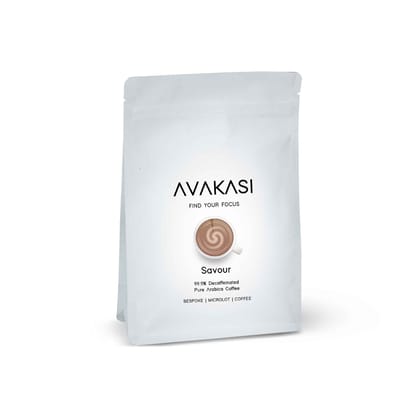 Avakasi Savour - 99.9% Decaffeinated Arabica Coffee-Aeropress