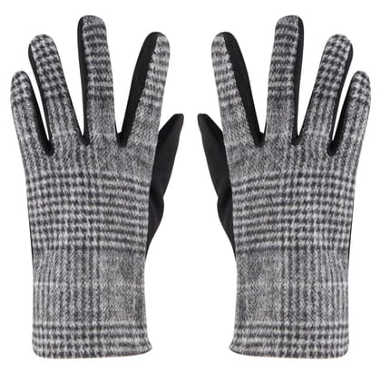 Men's designer Gloves - Black