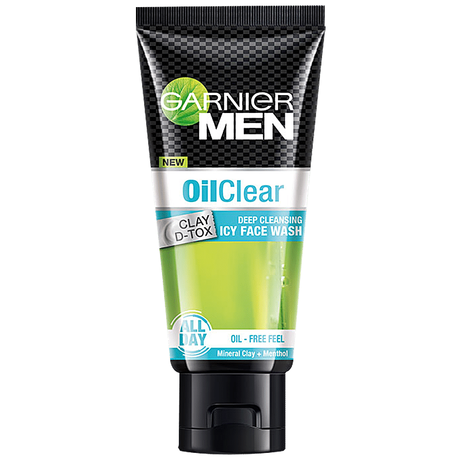 Garnier Men Oil Clear Face Wash, 50 gm