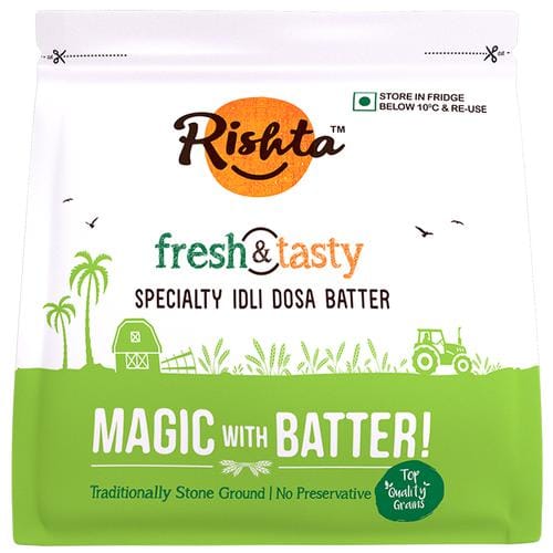 Rishta Specialty Idli Dosa Batter, 1 Kg Pouch