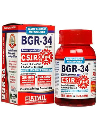 Aimil Pharmaceuticals Ayurveda BGR 34